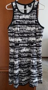 Black and White Dress